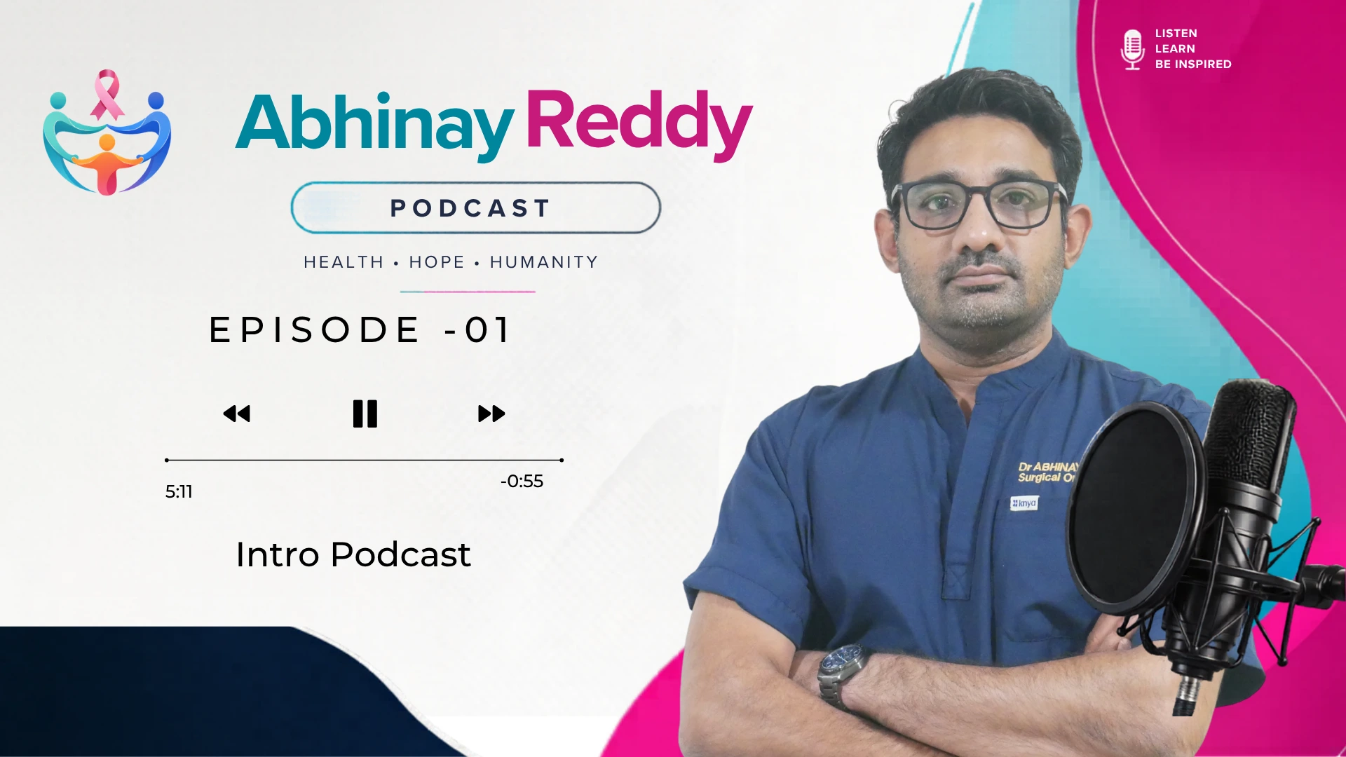 Episode -01: Intro Podcast | Dr. Abhinay Reddy | Surgical Oncologist